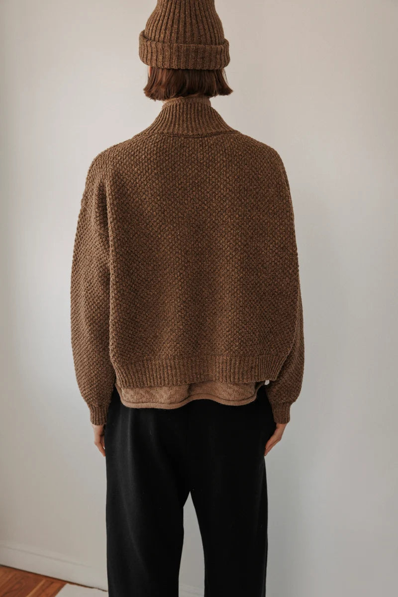 Wol Hide - Box Bomber in Umber