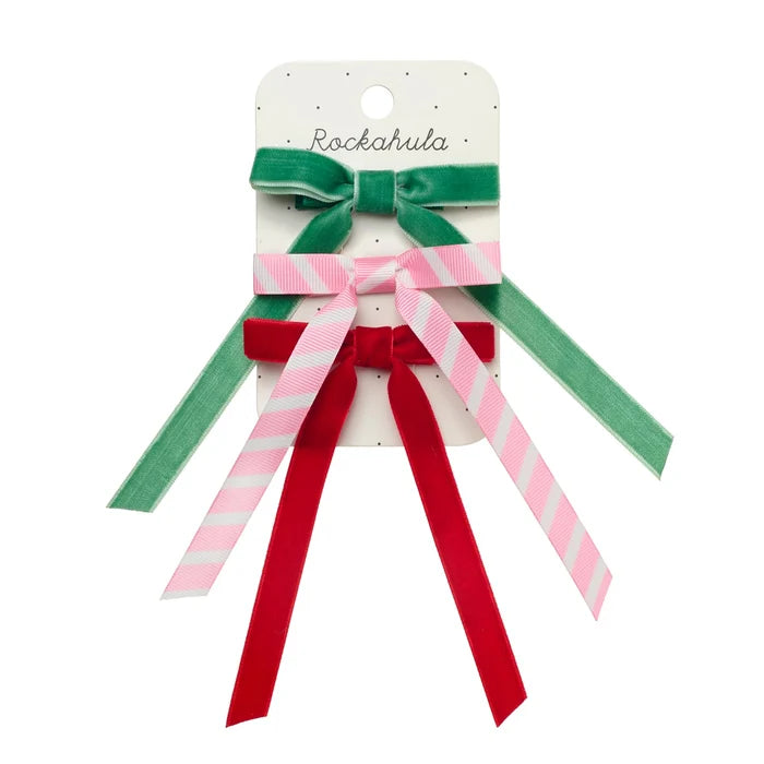 Rockahula Kids – Merry Long Bow Clips
