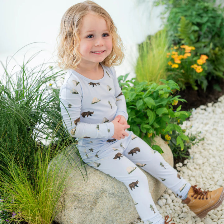Kyte Baby - Long Sleeve Toddler Pajama Set in Yosemite