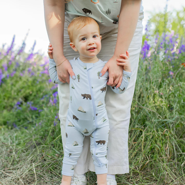 Kyte Baby - Zippered Romper in Yosemite