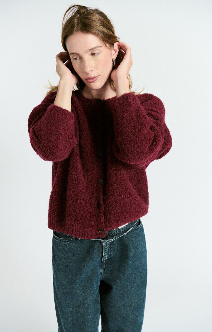 American Vintage – Zolly Cardigan in China Pomegranate
