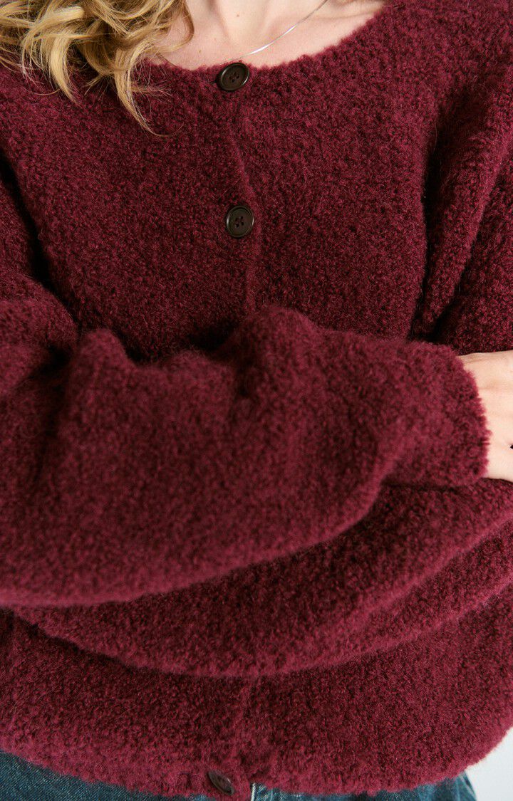 American Vintage – Zolly Cardigan in China Pomegranate