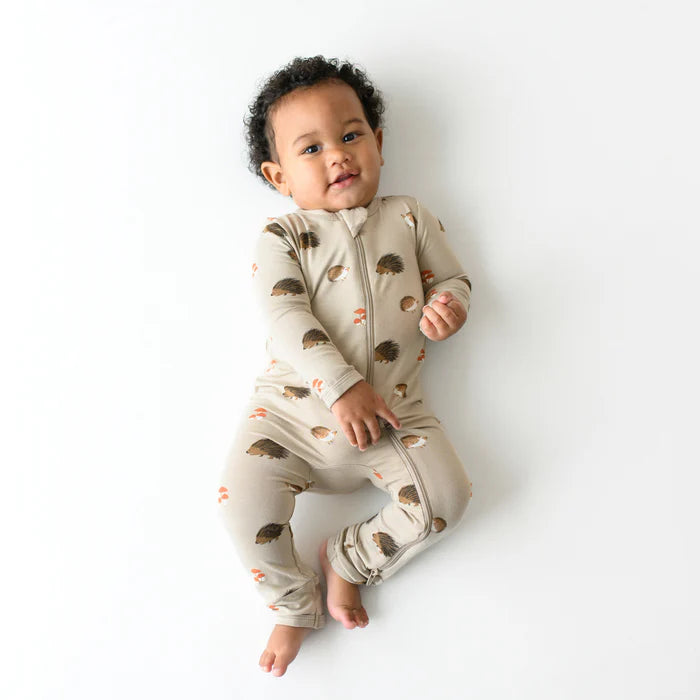 Kyte Baby – Bamboo Zippered Romper in Prickle