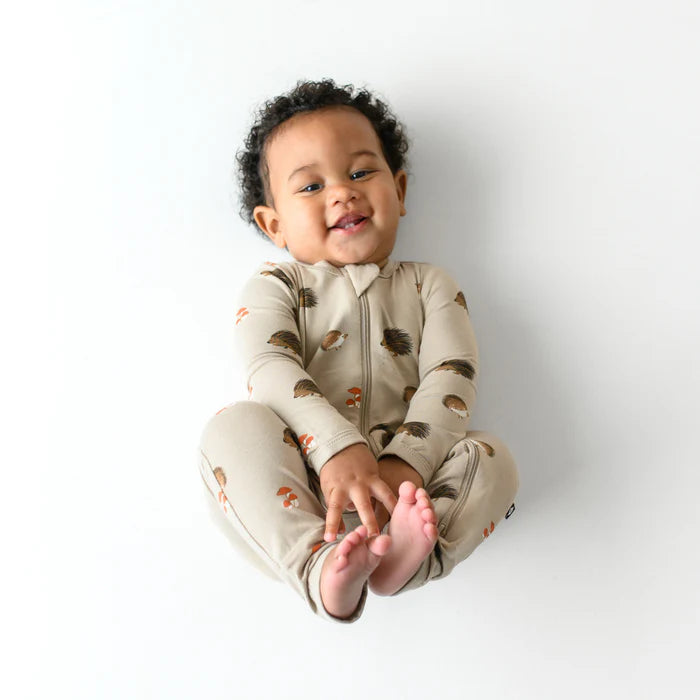 Kyte Baby – Bamboo Zippered Romper in Prickle