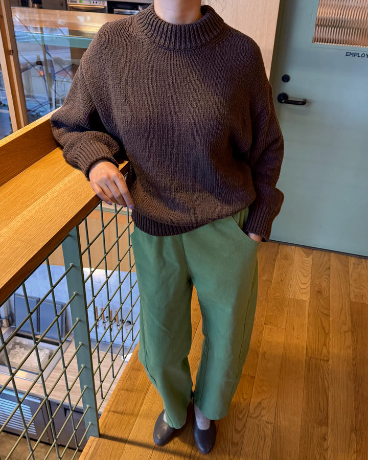 Le Bon Shoppe - Zoe Cotton Sweater in Brown