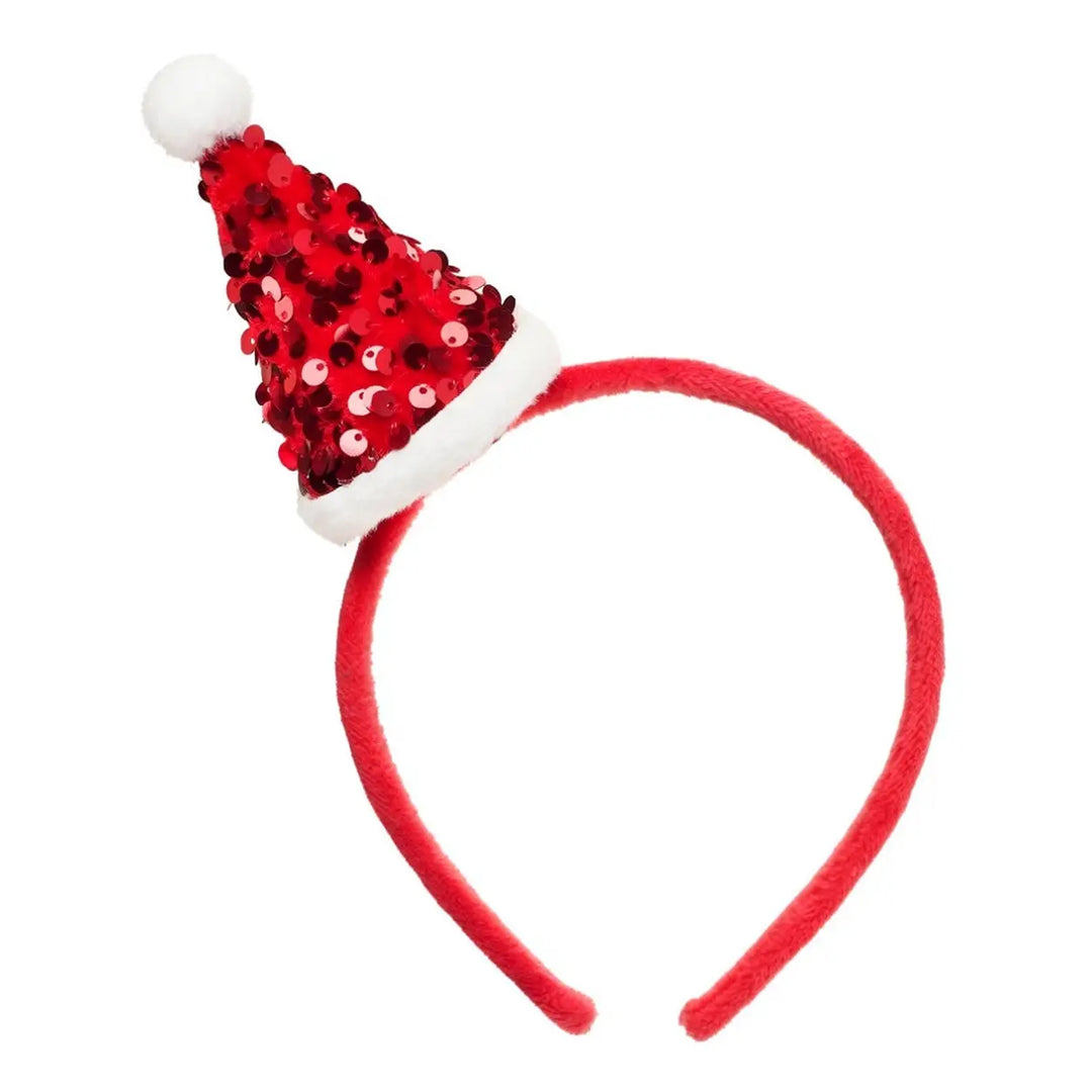 Rockahula Kids – Sequin Velvet Santa Headband