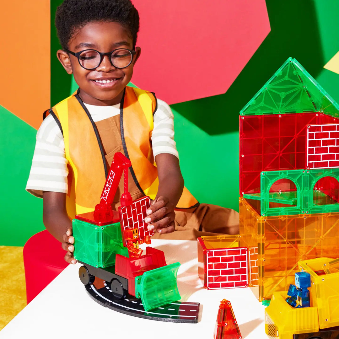 Magna-Tiles - Magna-Tiles Builder Xl 50-Piece Set