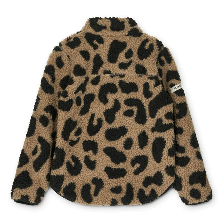 Liewood – Nolan Pile Jacket in Mega Leopard