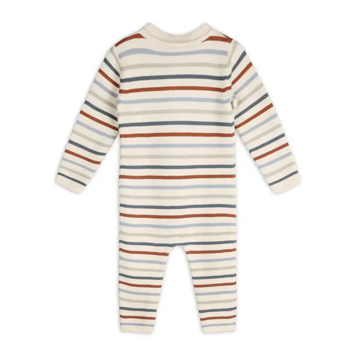 Viverano Organics – Multicolor Stripe Chunky Knit Jumpsuit