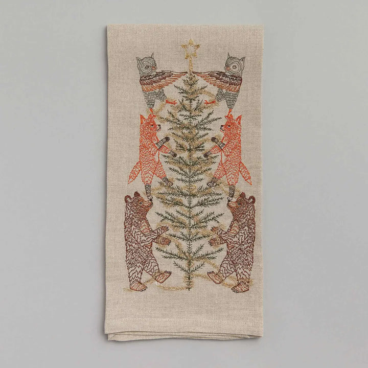 Coral & Tusk – Tinsel Tree Tea Towel