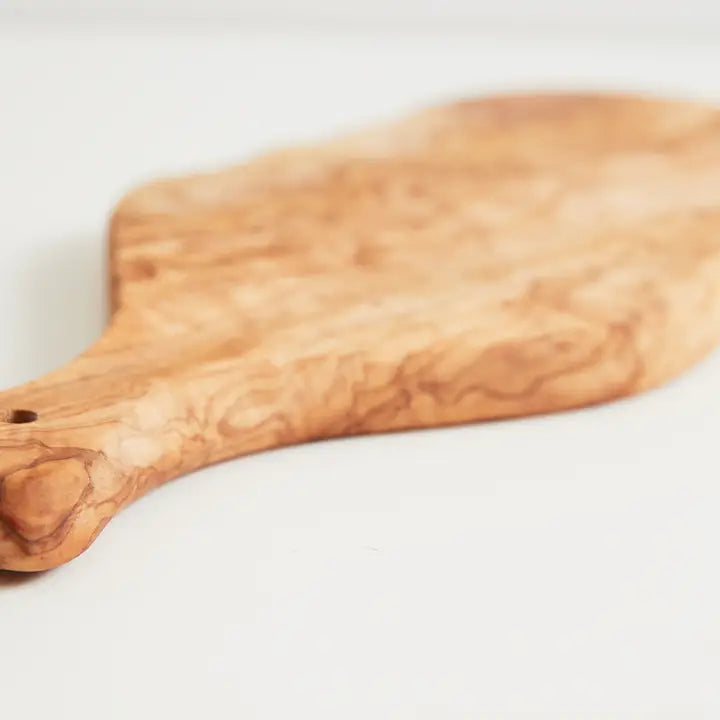 Italian Olivewood Charcuterie and Cheese Paddle Board