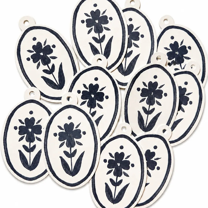 Parcel Paper - Delft Bloom Gift Tags