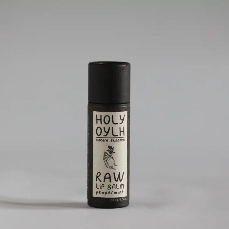 Holy Oylh Raw Lip Balm – Peppermint