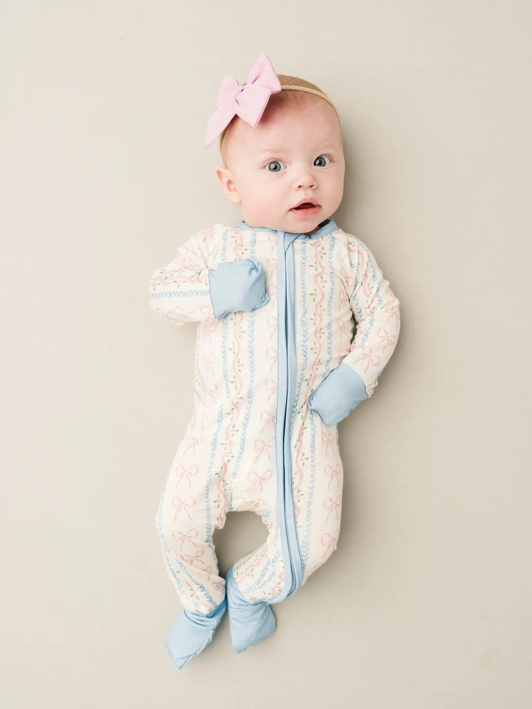 Little One Shop – Dainty Bows Bamboo Sleeper