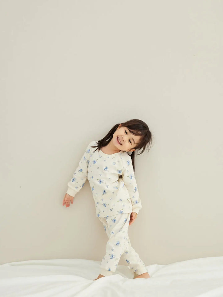 Norsu Organic - Toddler Pajama Set in Blueberry