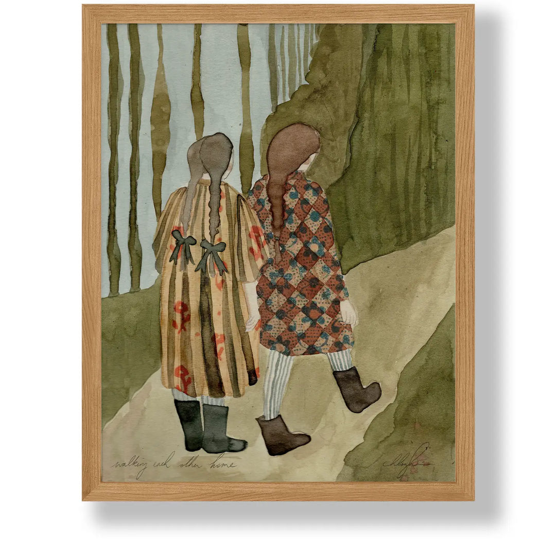 Cocoshalom –Walking Each Other Home Print