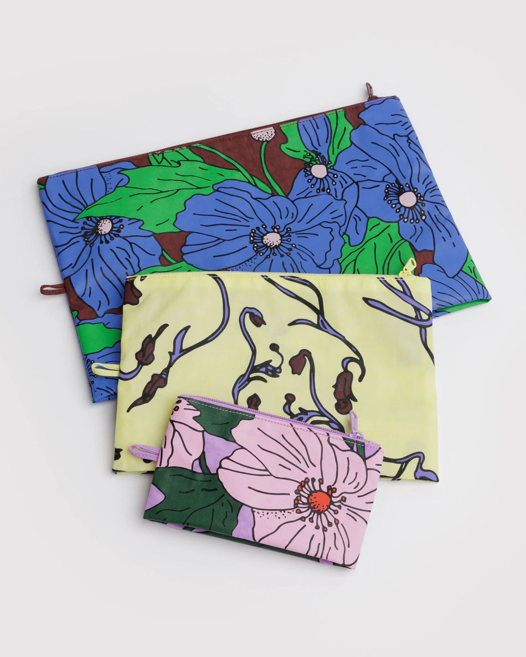 BAGGU - Go Pouch Set in Poppy Mix