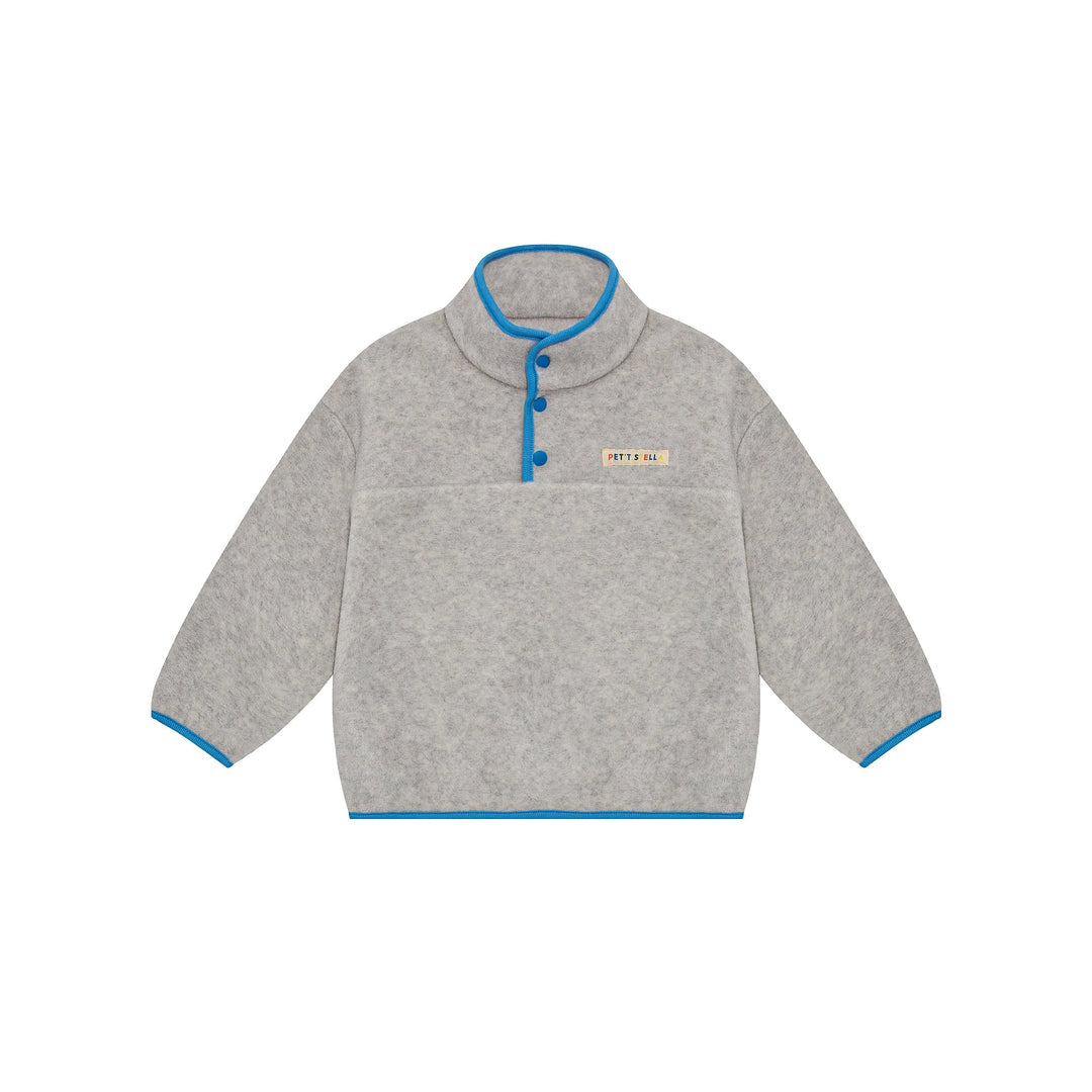 Petit Stella - Fleece Play Set in Grey / Cobalt