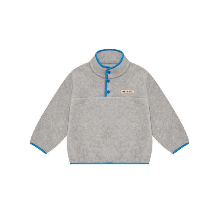 Petit Stella - Fleece Play Set in Grey / Cobalt