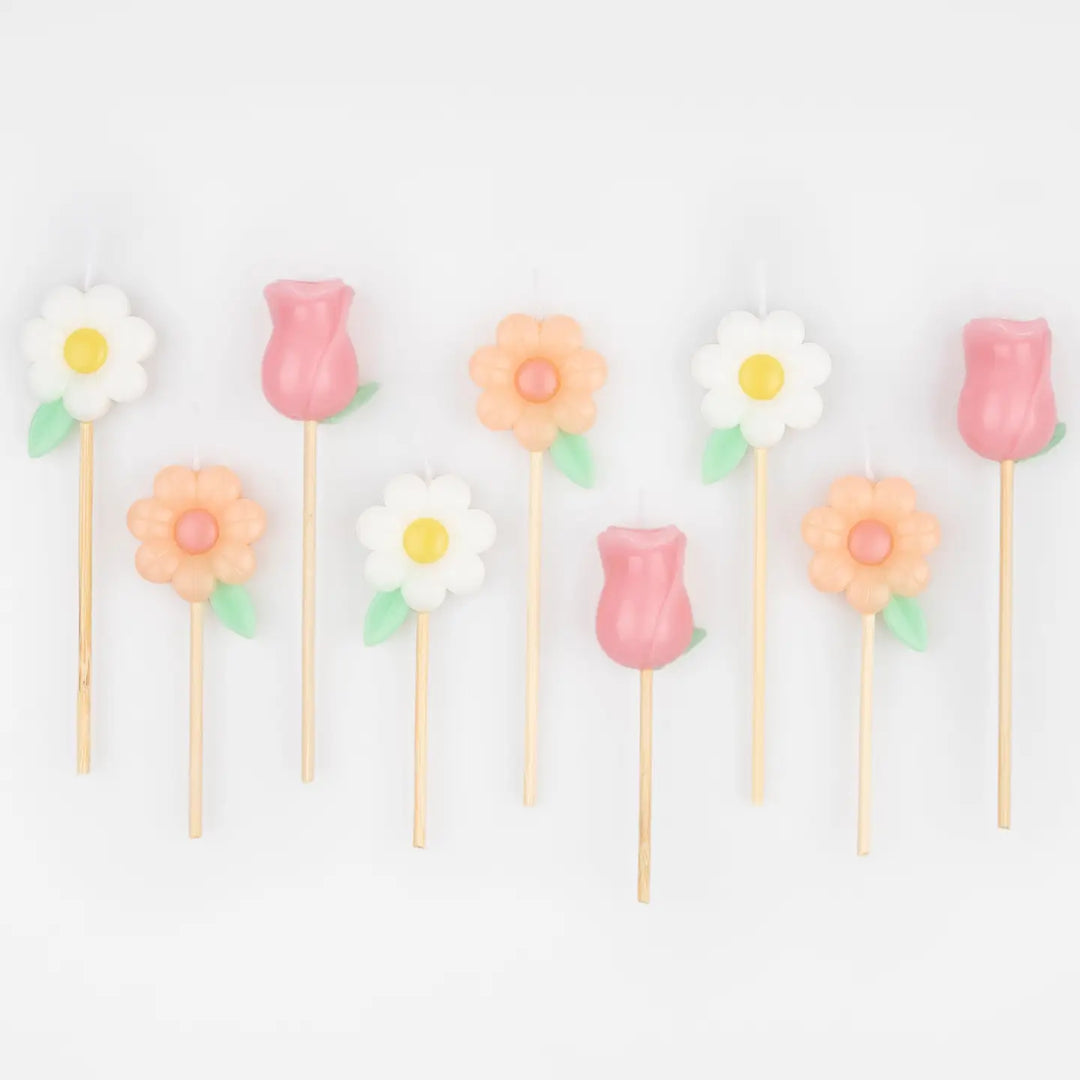 Meri Meri - Flower Garden Birthday Candles