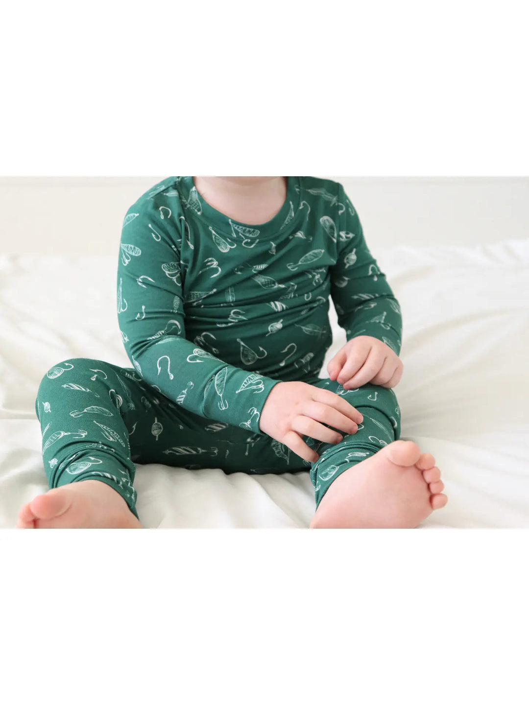Honeycomb Goods - Two Piece Pajama Set in Riverbank