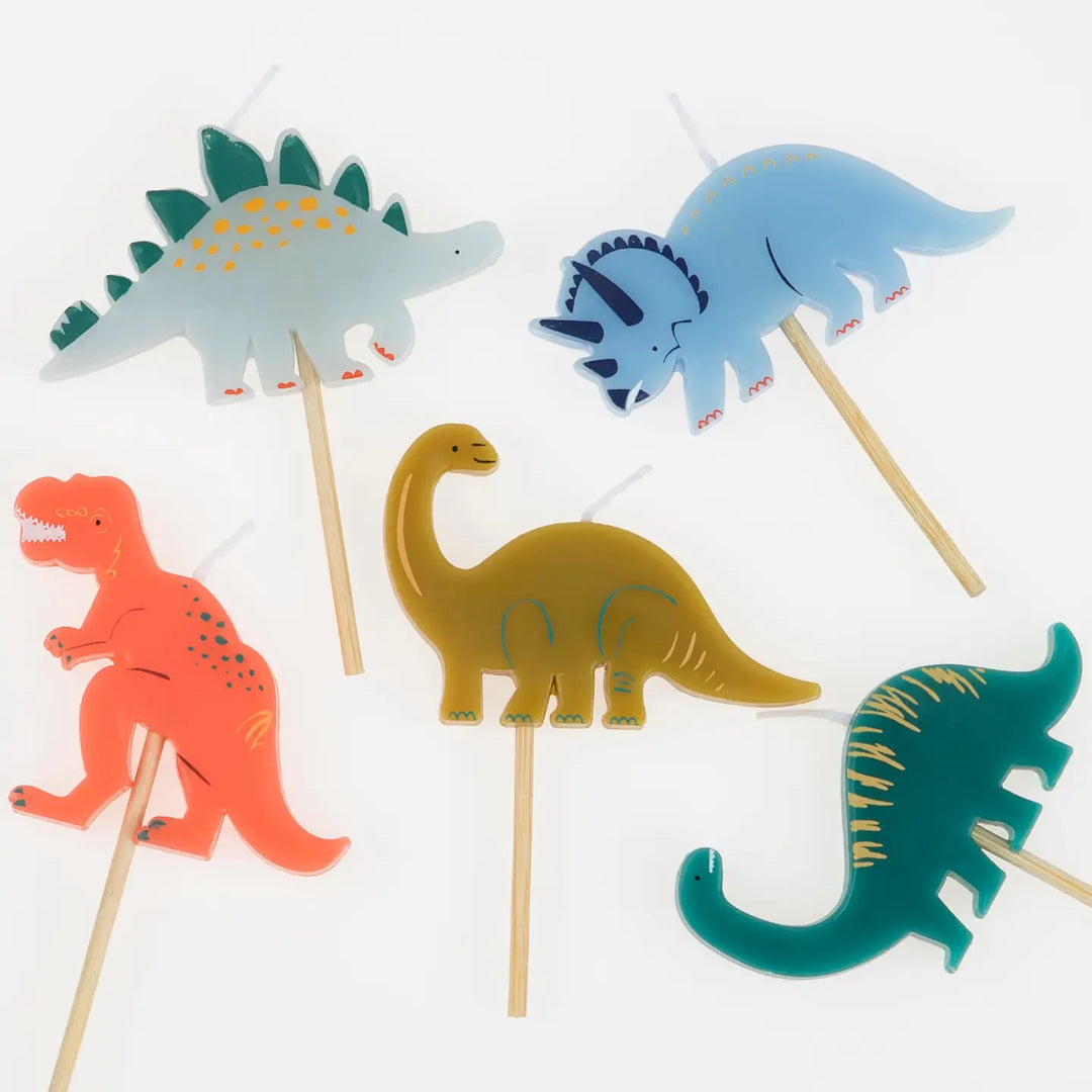 Meri Meri - Dinosaur Birthday Candles