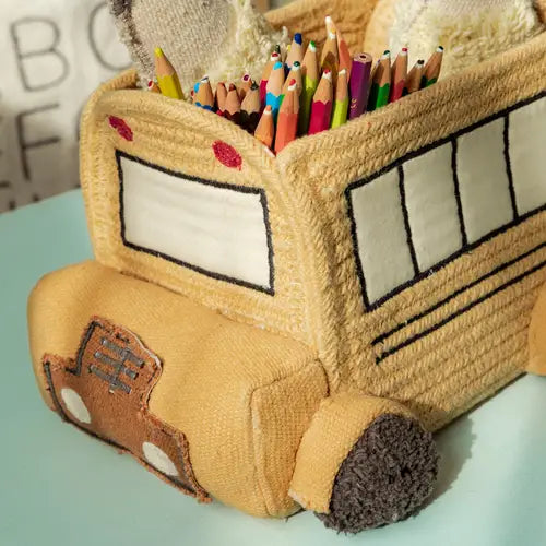 Lorena Canals – Mini School Bus Basket
