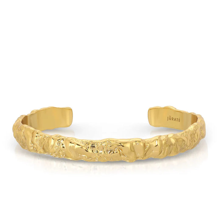 Jurate – Alvara 14K Gold Plated Brass Cuff Bracelet