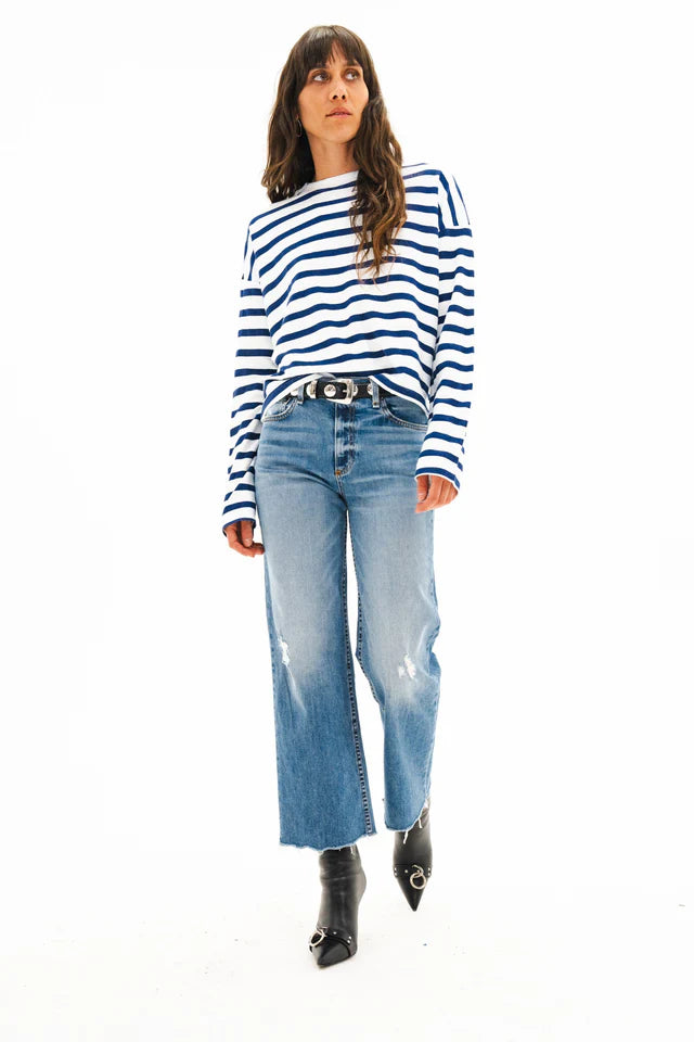 ASKK NY – Crop Wide Leg in Trestles