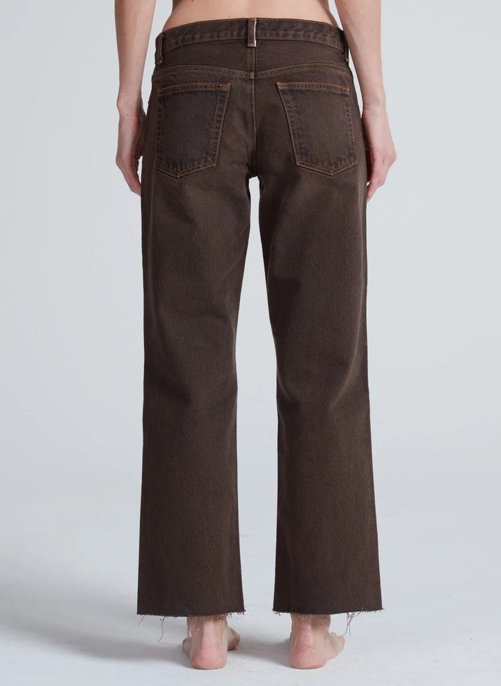 ASKK NY – Low Rise Straight in Distressed Brown