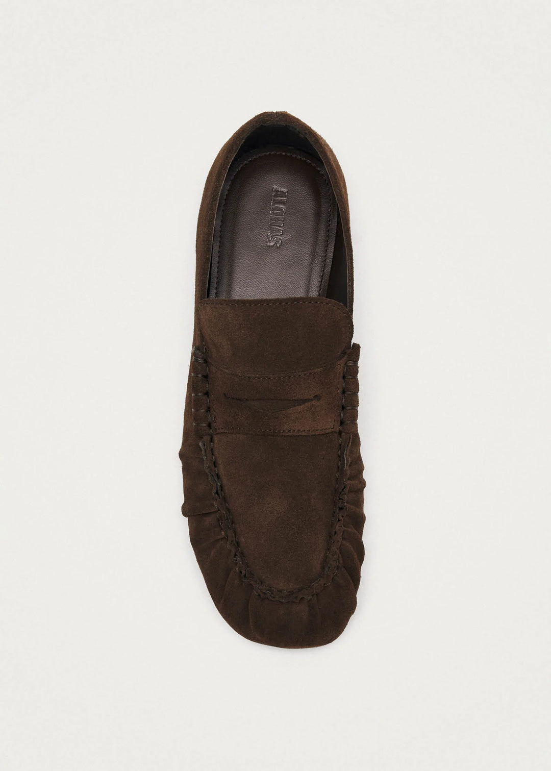 ALOHAS - Aven Suede Brown Leather Loafers