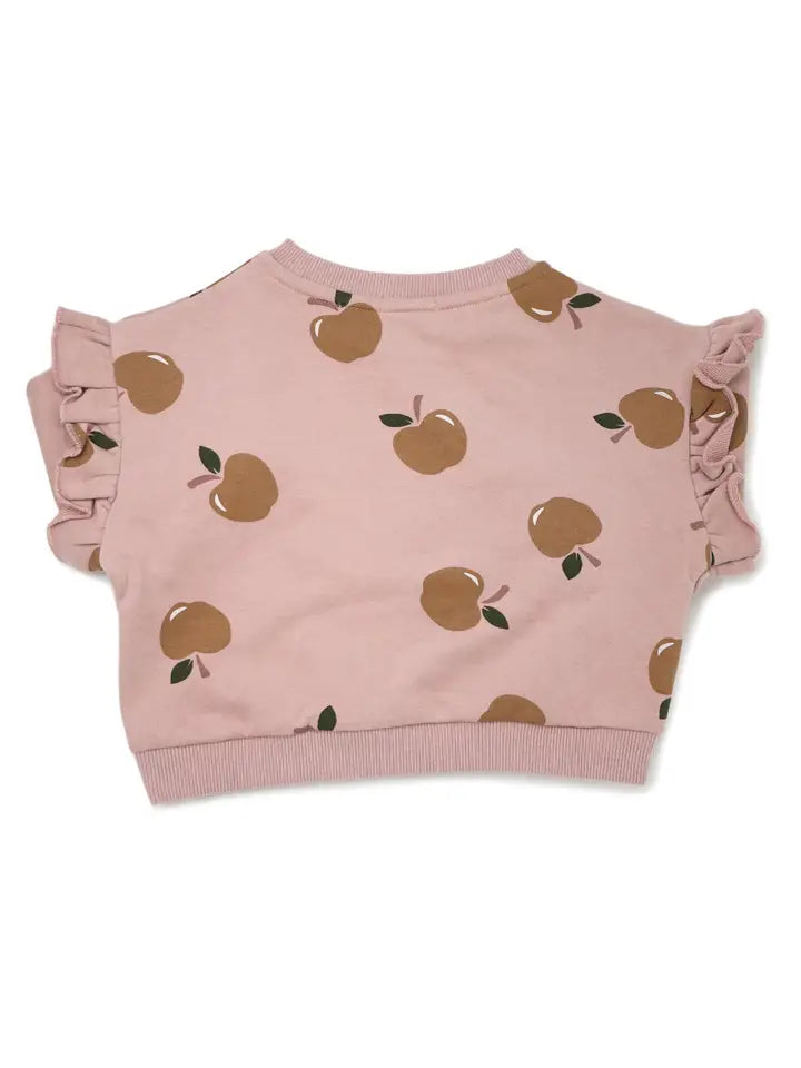 oh baby! – Millie Slouch Sweatshirt in Rust Apples