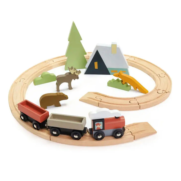 Tender Leaf Toys – Treetops Train Set