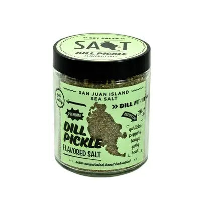 San Juan Island Sea Salt – Dill Pickle Seasoning Blend – 6oz