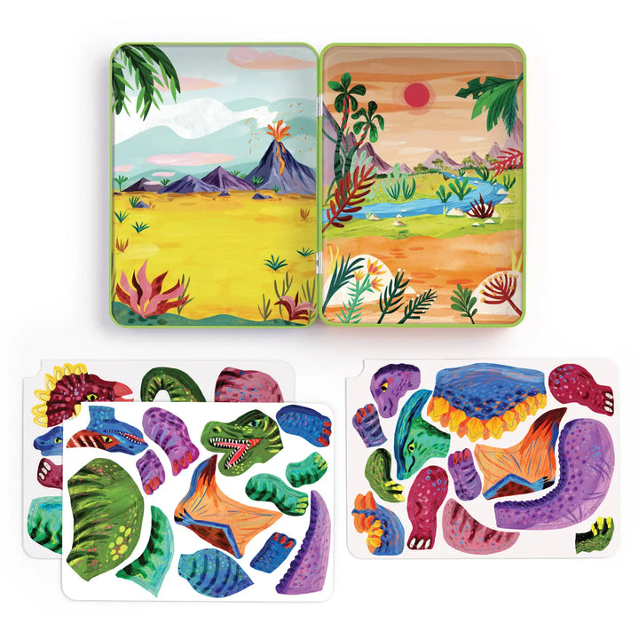 Dino Mixup Magnetic Build It Set