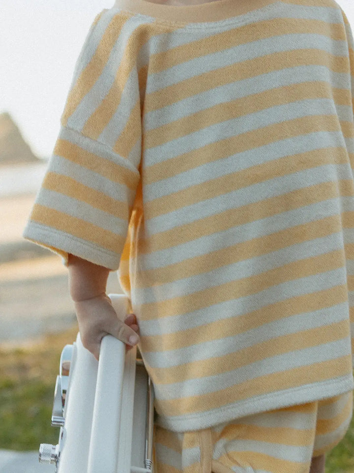 Winnie + Crew - Sterling Set in Yellow Stripe