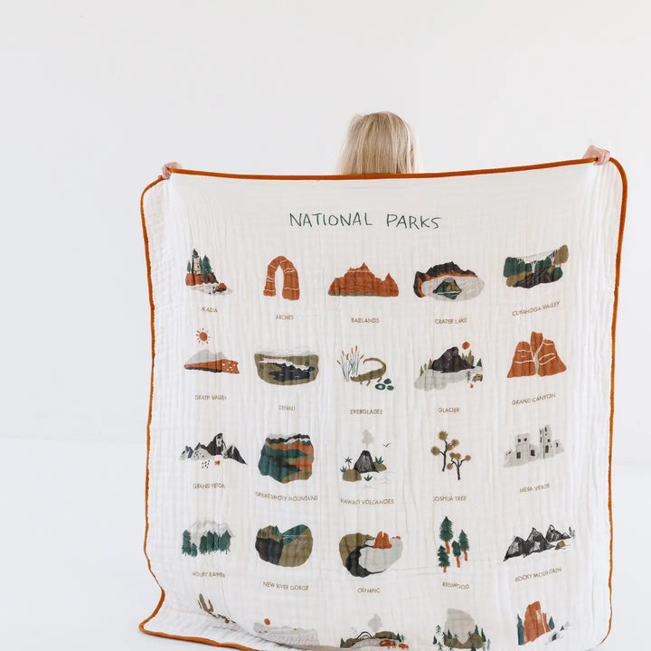 Clementine Kids – National Parks Grid Quilt