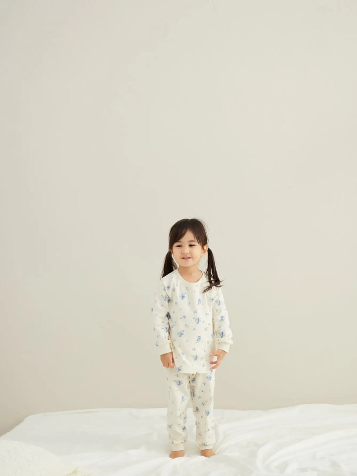 Norsu Organic - Toddler Pajama Set in Blueberry