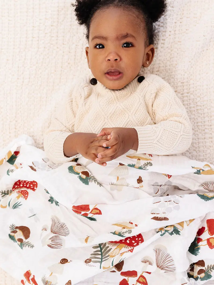 Clementine Kids – Mushroom Swaddle