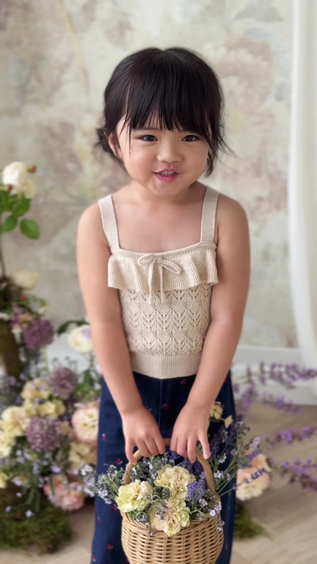 Jamie Kay – Amandine Pant in Cerise Denim