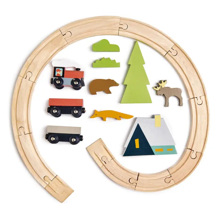 Tender Leaf Toys – Treetops Train Set