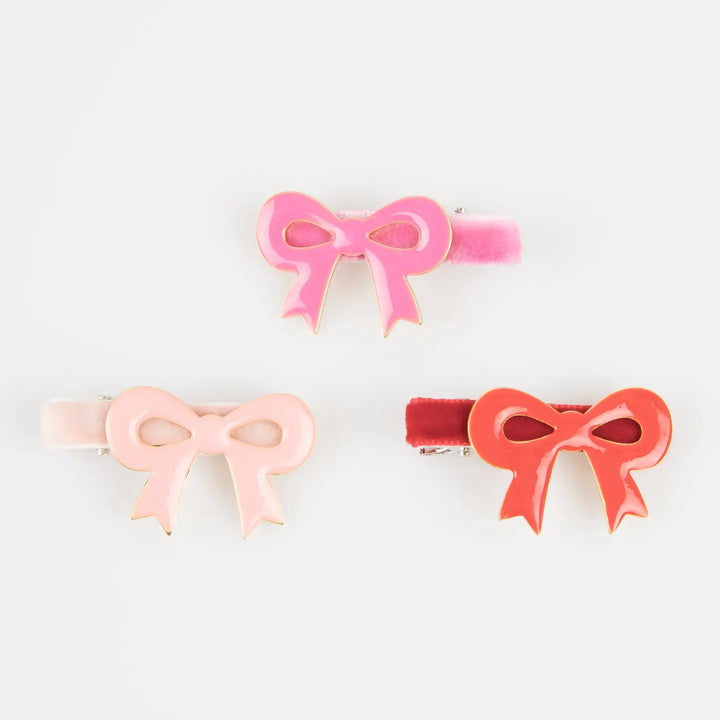 Meri Meri - Valentines Bow Hair Clips