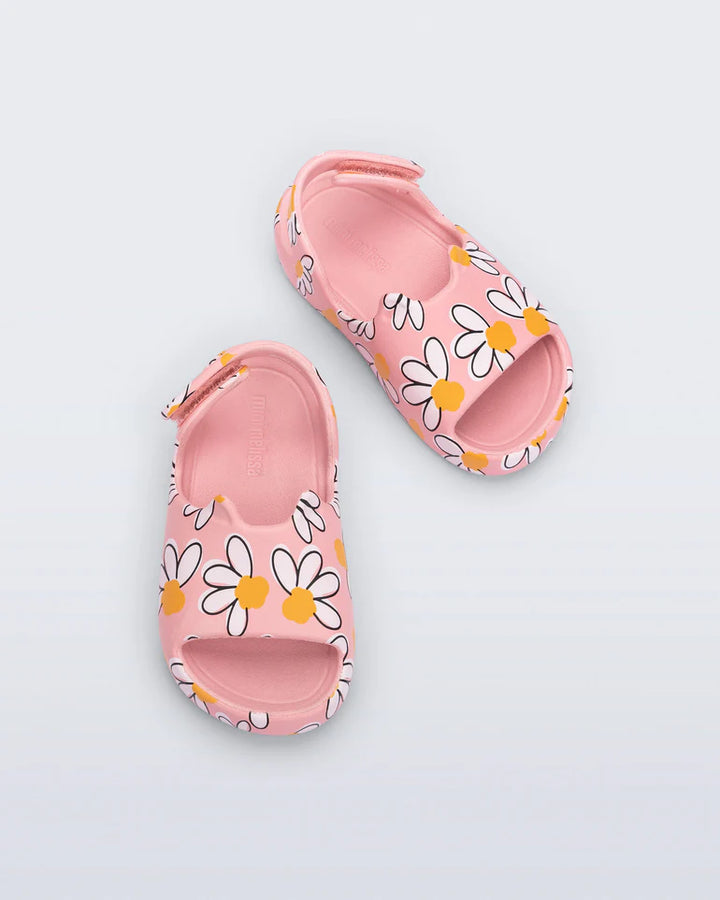 Mini Melissa – Free Cute Sandals in Pink Daisy