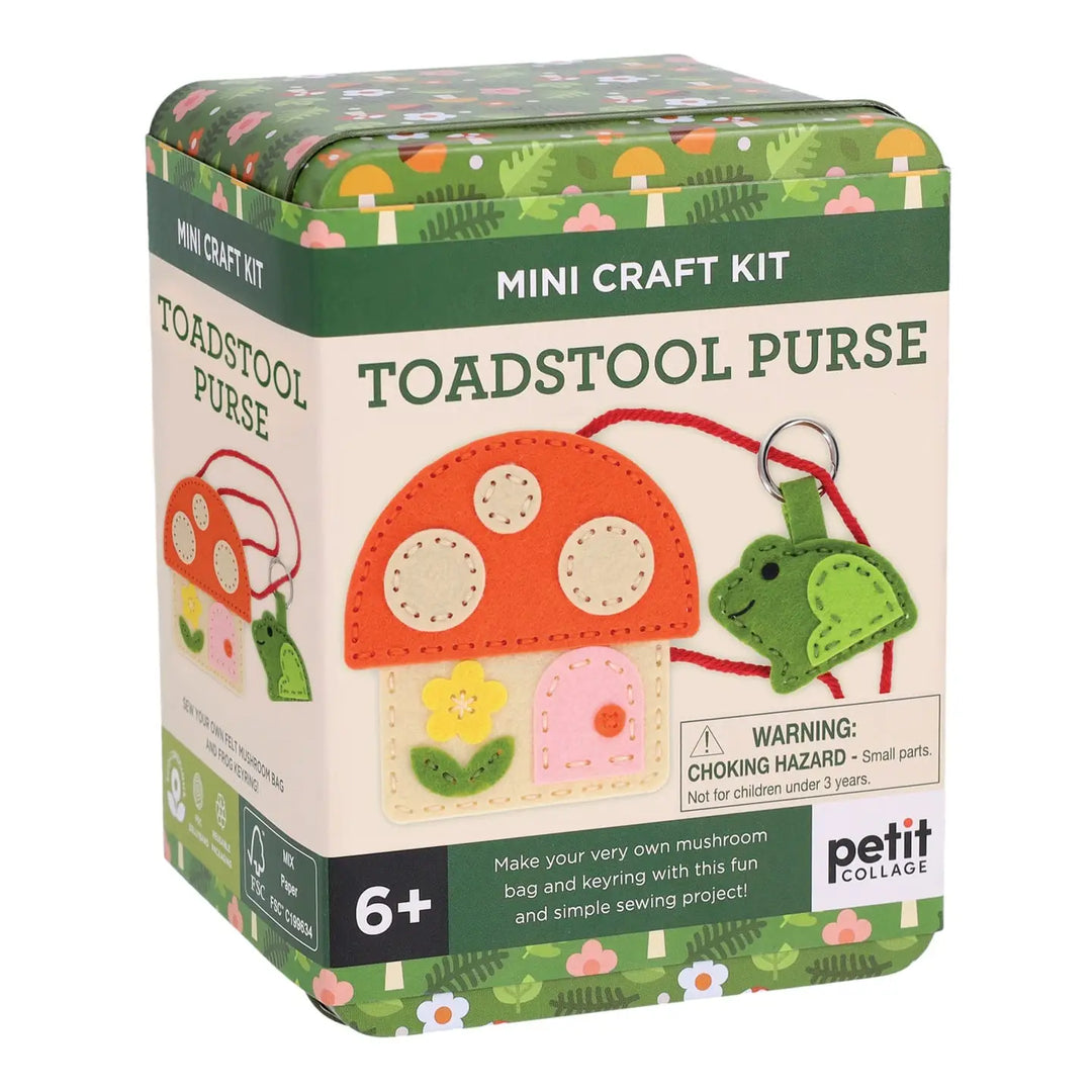 Mini Craft Kit - Toadstool Purse