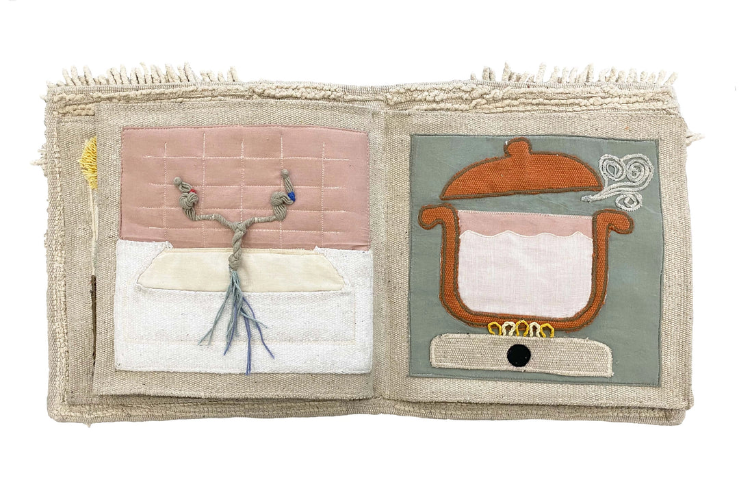 Lorena Canals – Textile Book "Cool Kids Eat Healthy"