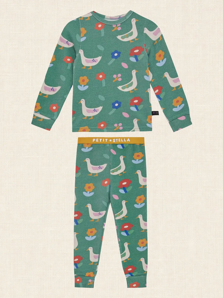 Petit Stella - Duck Pima Blend Pajama Set