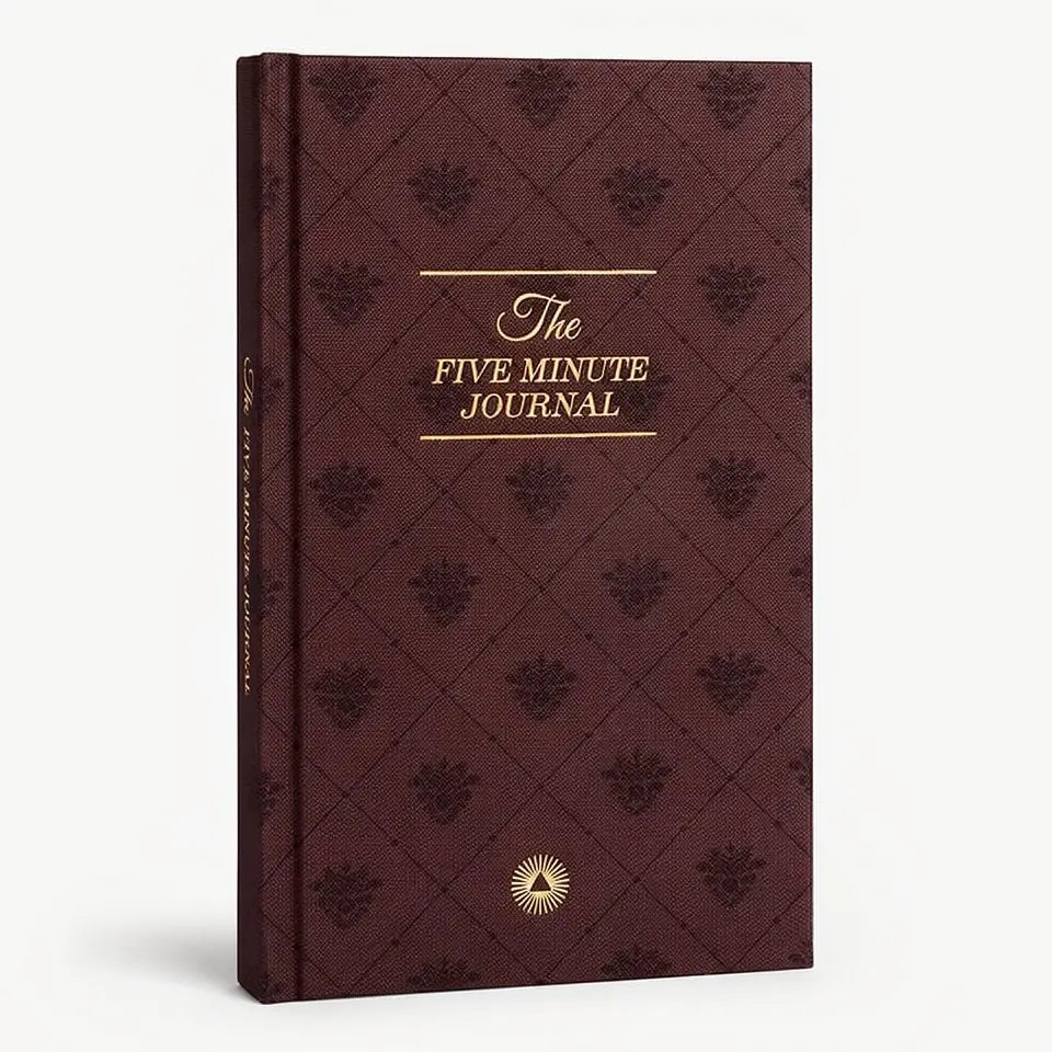 The Five Minute Journal in Mocha Lace