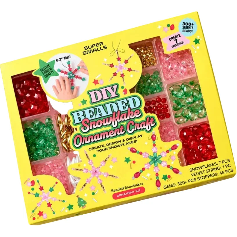 Super Smalls – Beaded Snowflakes Ornament Kit