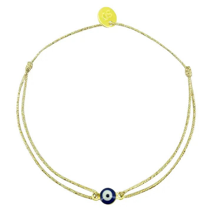 Sophie Deschamps Bijoux – Leo Enamel Evil Eye Bracelet