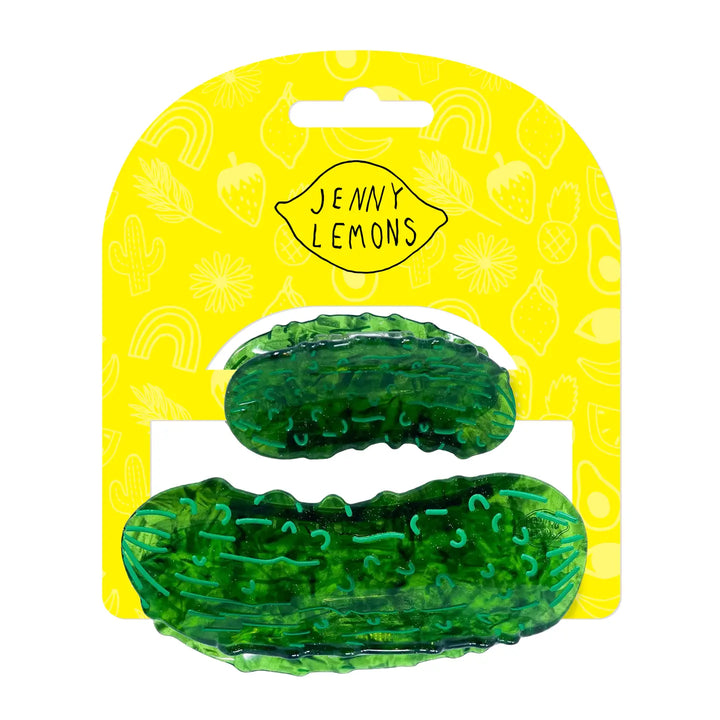 Jenny Lemons – Mini + Me Pickle Hair Claw Clip Set